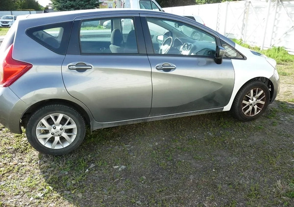 Nissan Note cena 18800 przebieg: 104000, rok produkcji 2014 z Margonin małe 254